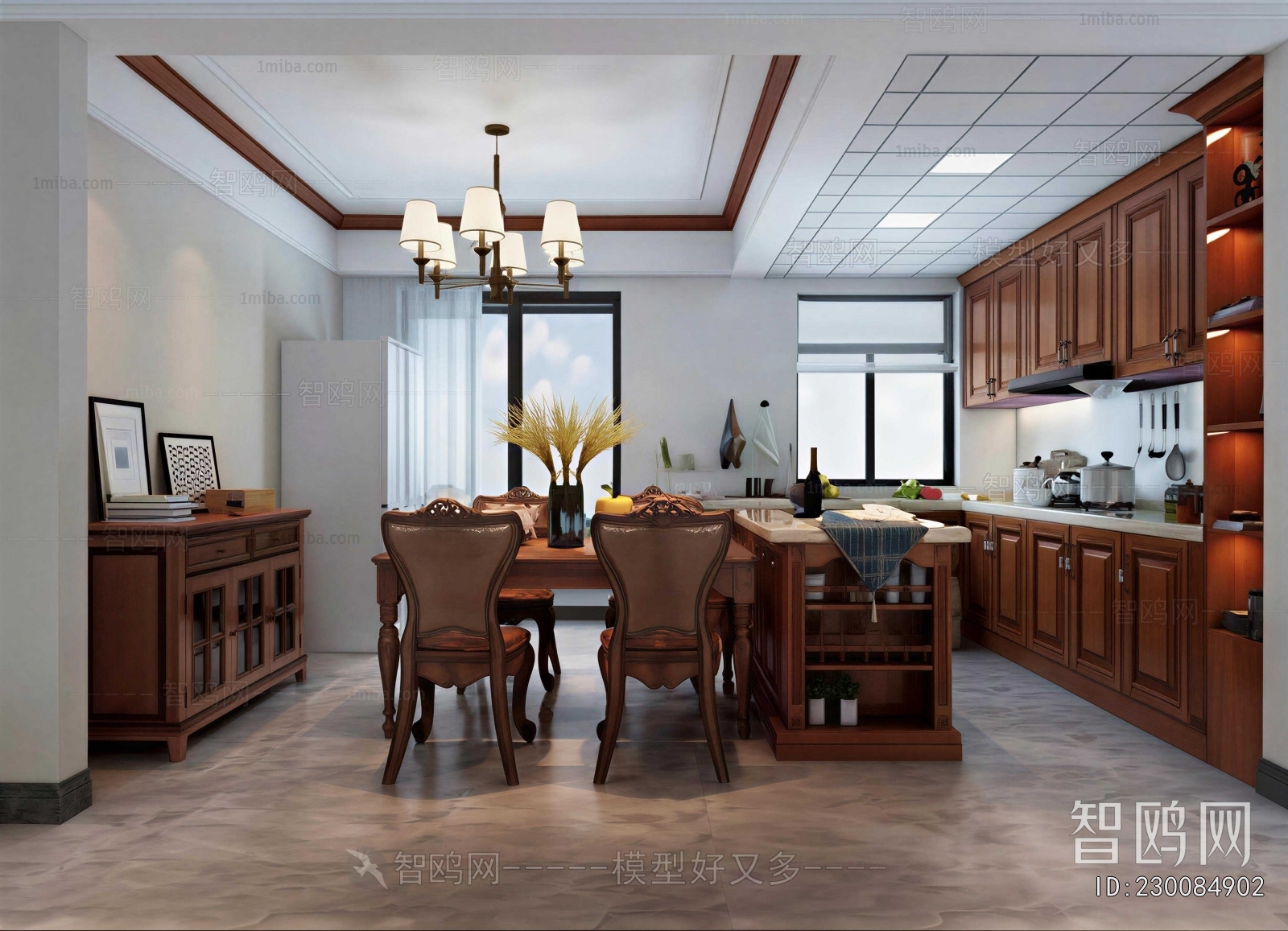 American Style Dining Room