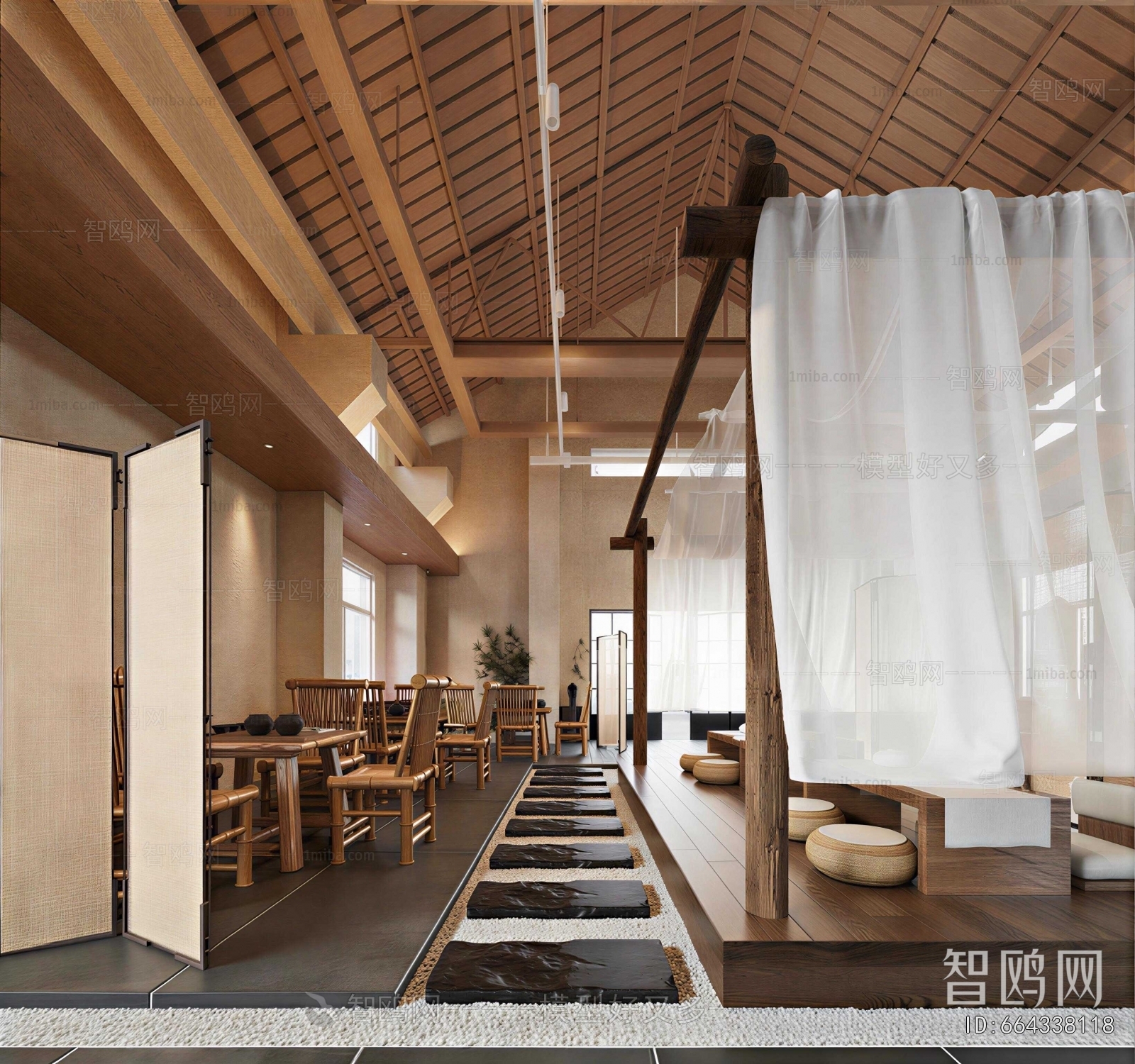 New Chinese Style Tea House