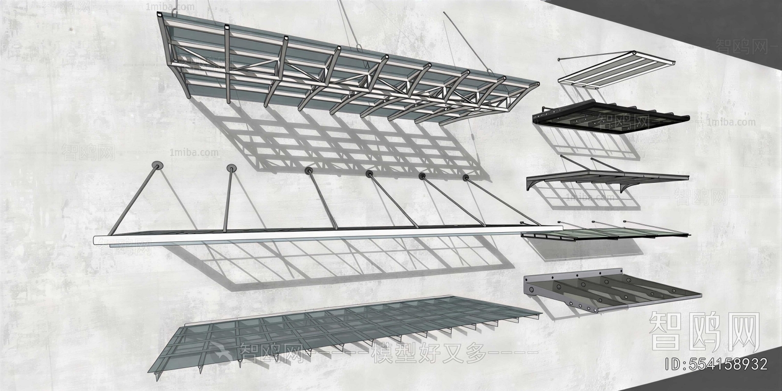 Modern Sunshade/Canopy/Tensioning Film