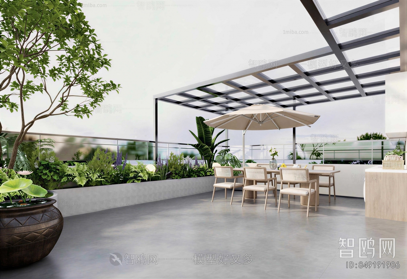 Modern Terrace