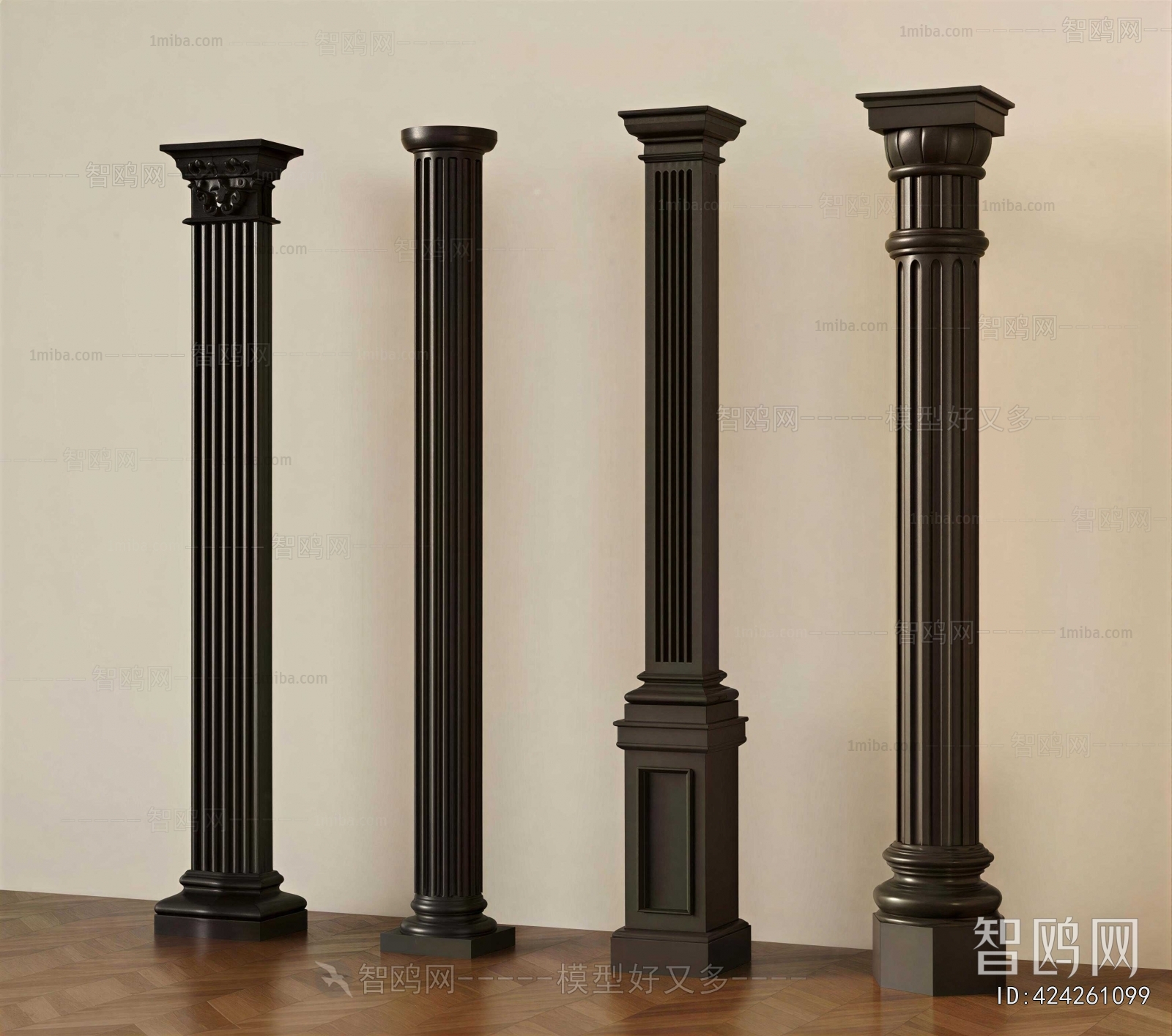 European Style Roman Pillar