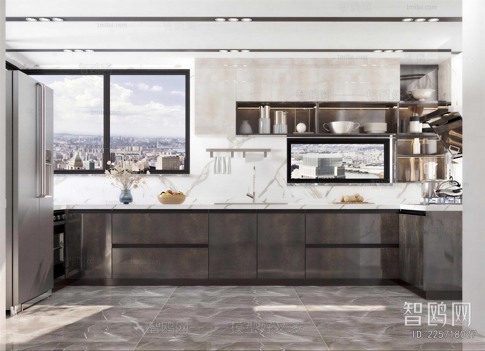 Modern The Kitchen