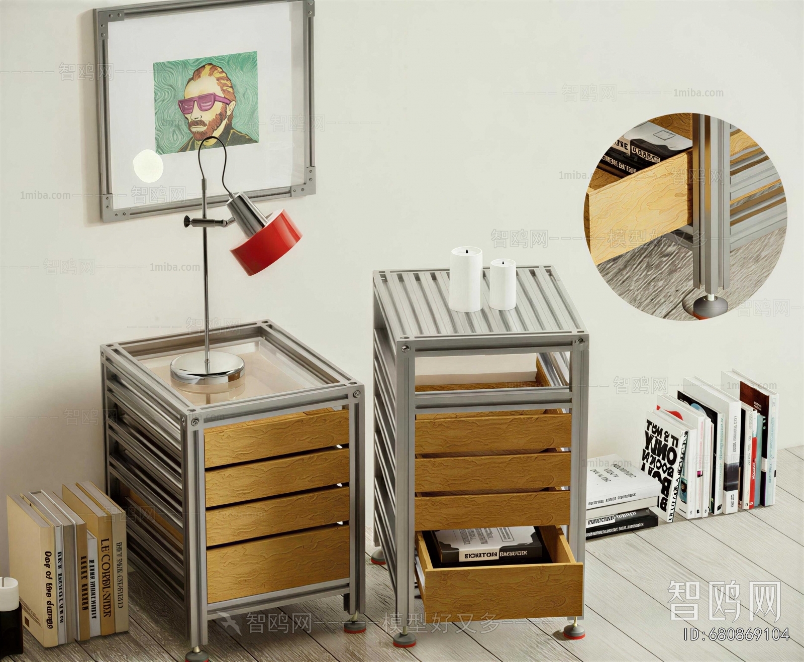 Modern Side Cabinet