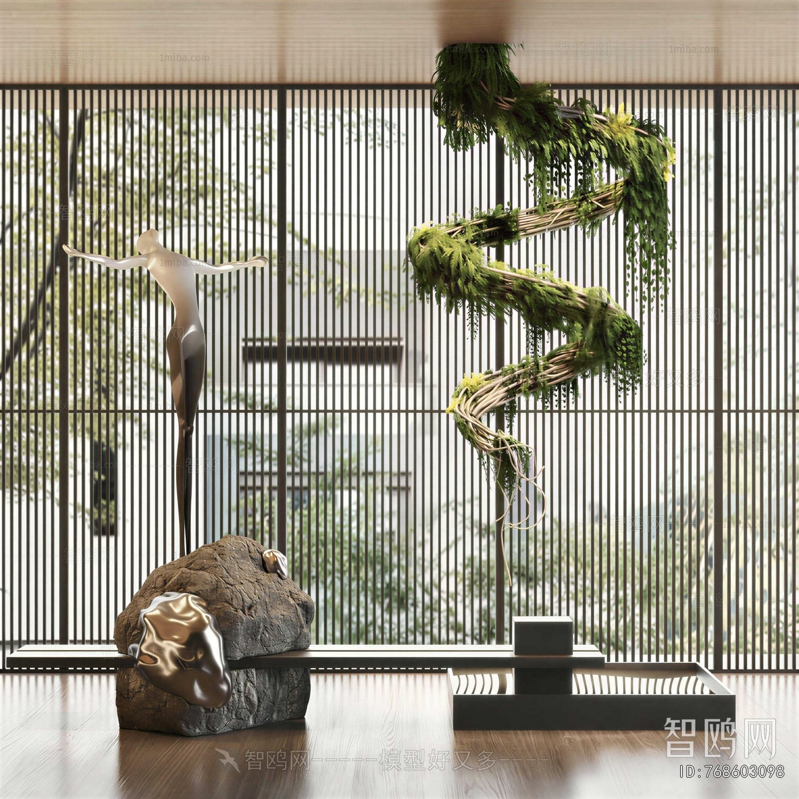 New Chinese Style Sculpture