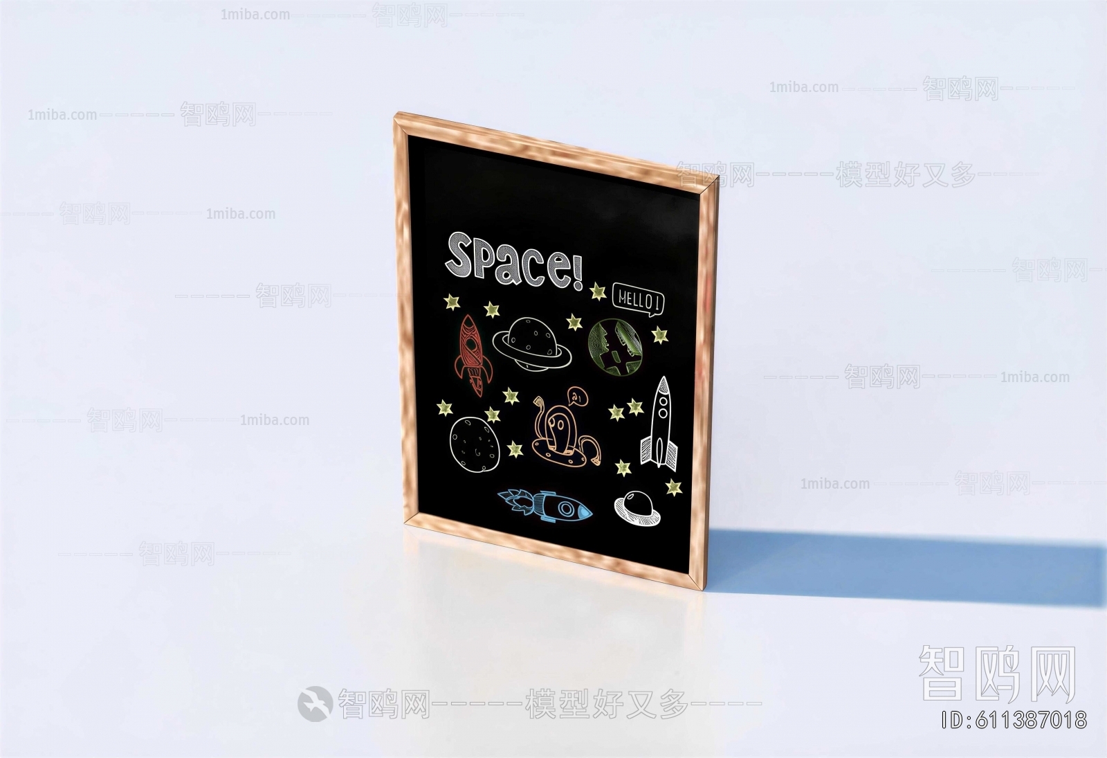Modern Blackboard/whiteboard