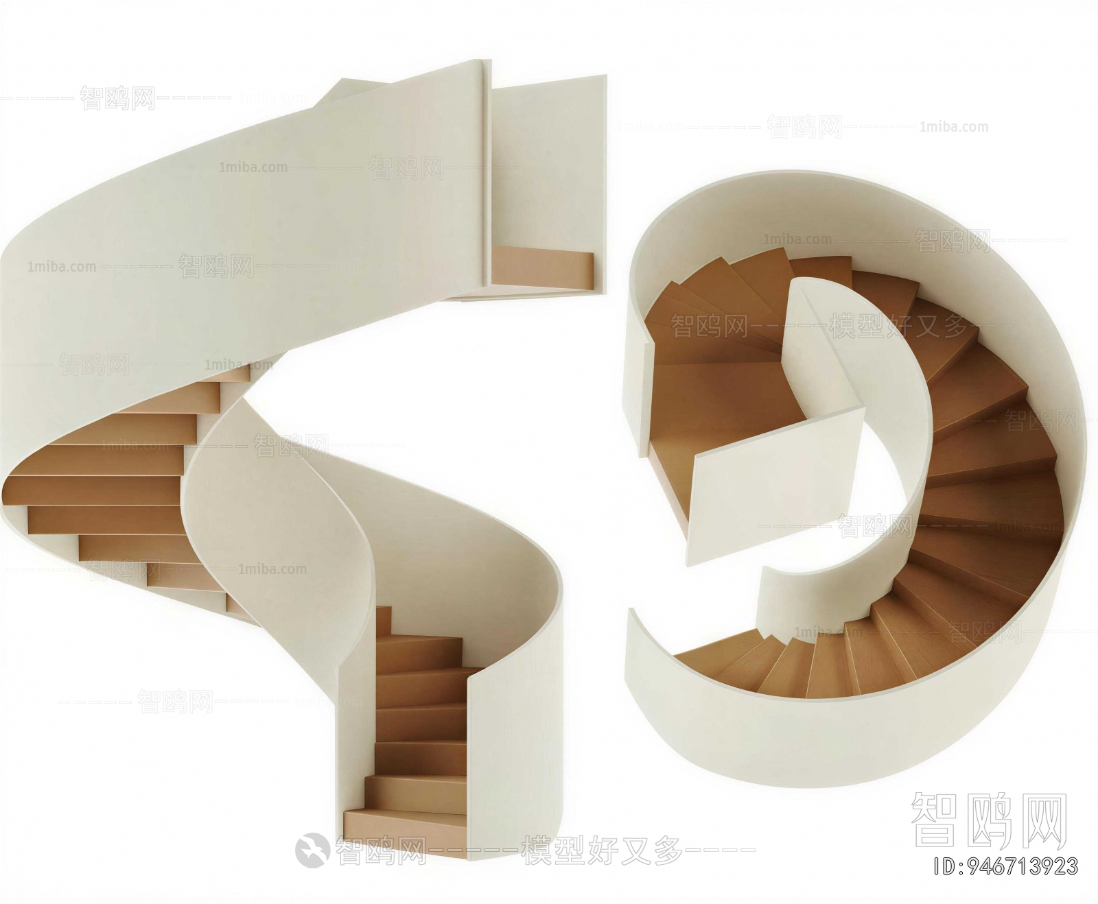 Modern Rotating Staircase