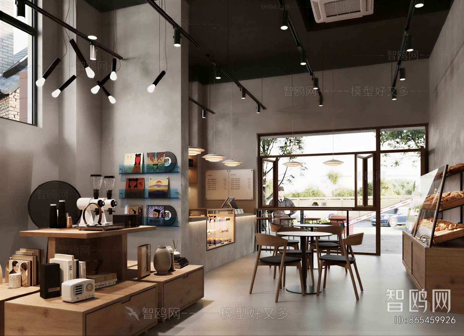 Industrial Style Cafe
