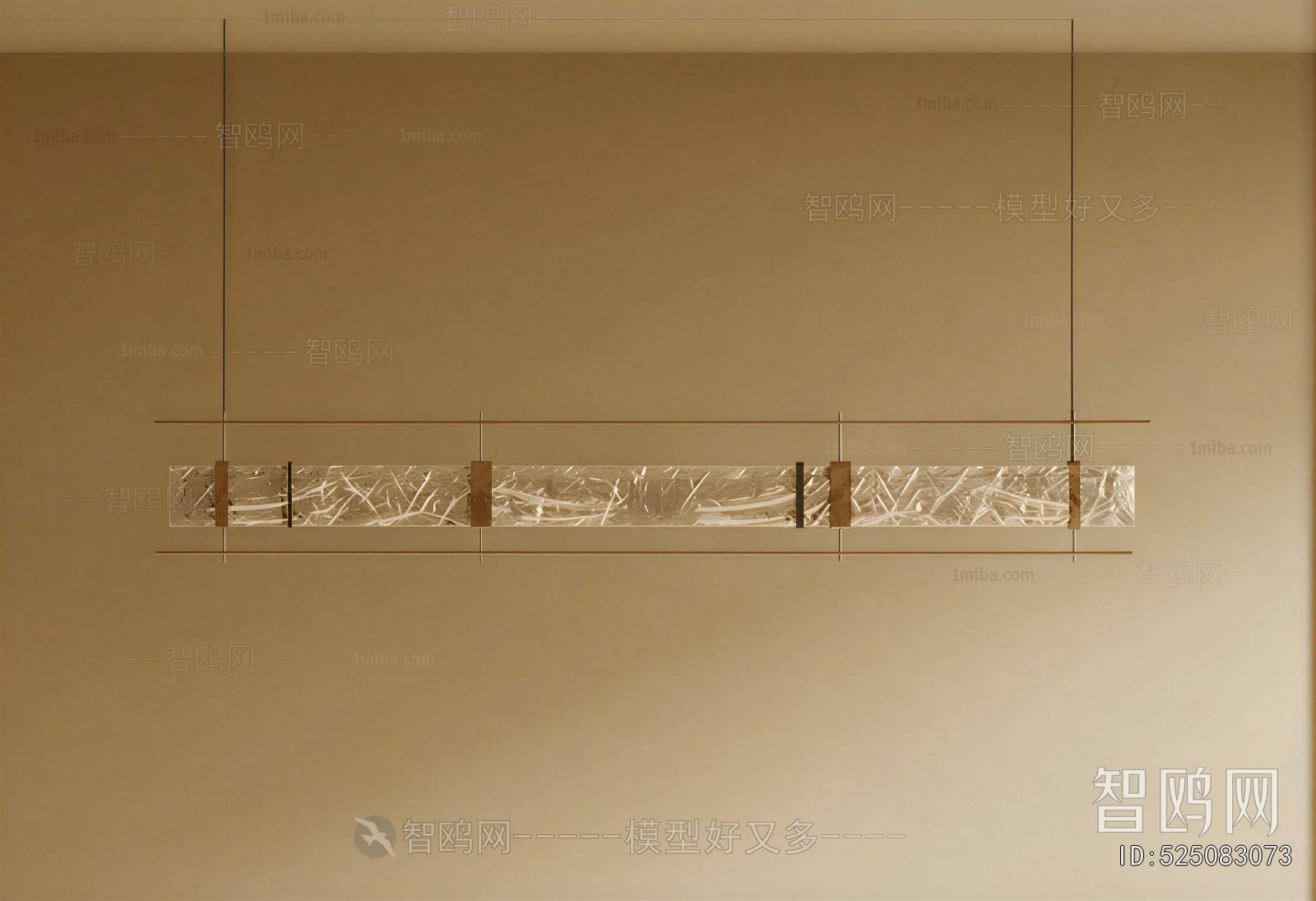 Modern Long Chandelier