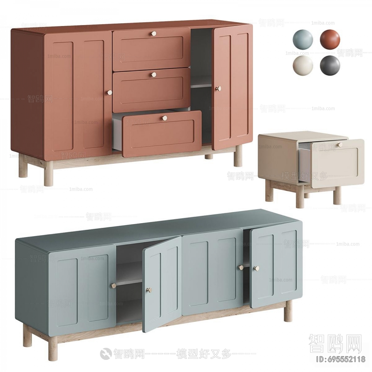 Modern Side Cabinet/Entrance Cabinet