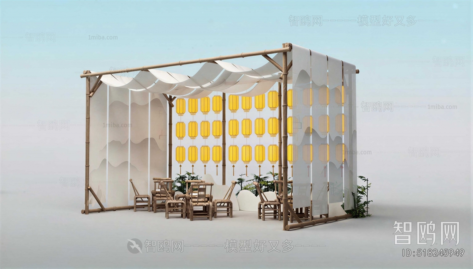 New Chinese Style Building Component