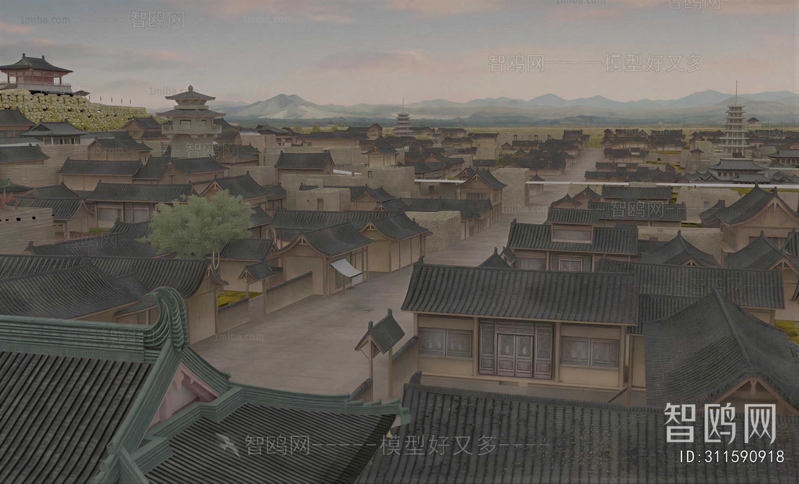 New Chinese Style Painting
