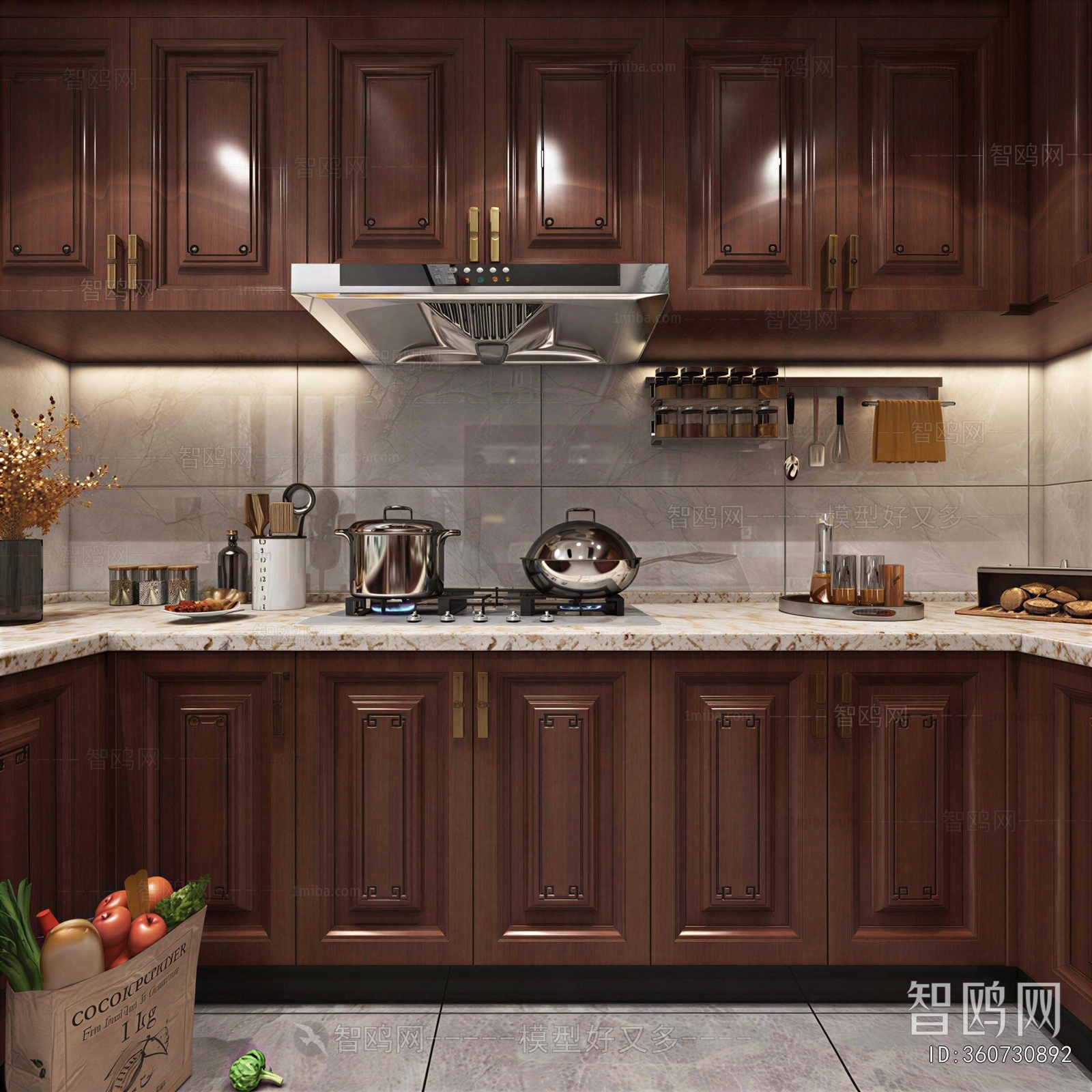 New Chinese Style The Kitchen