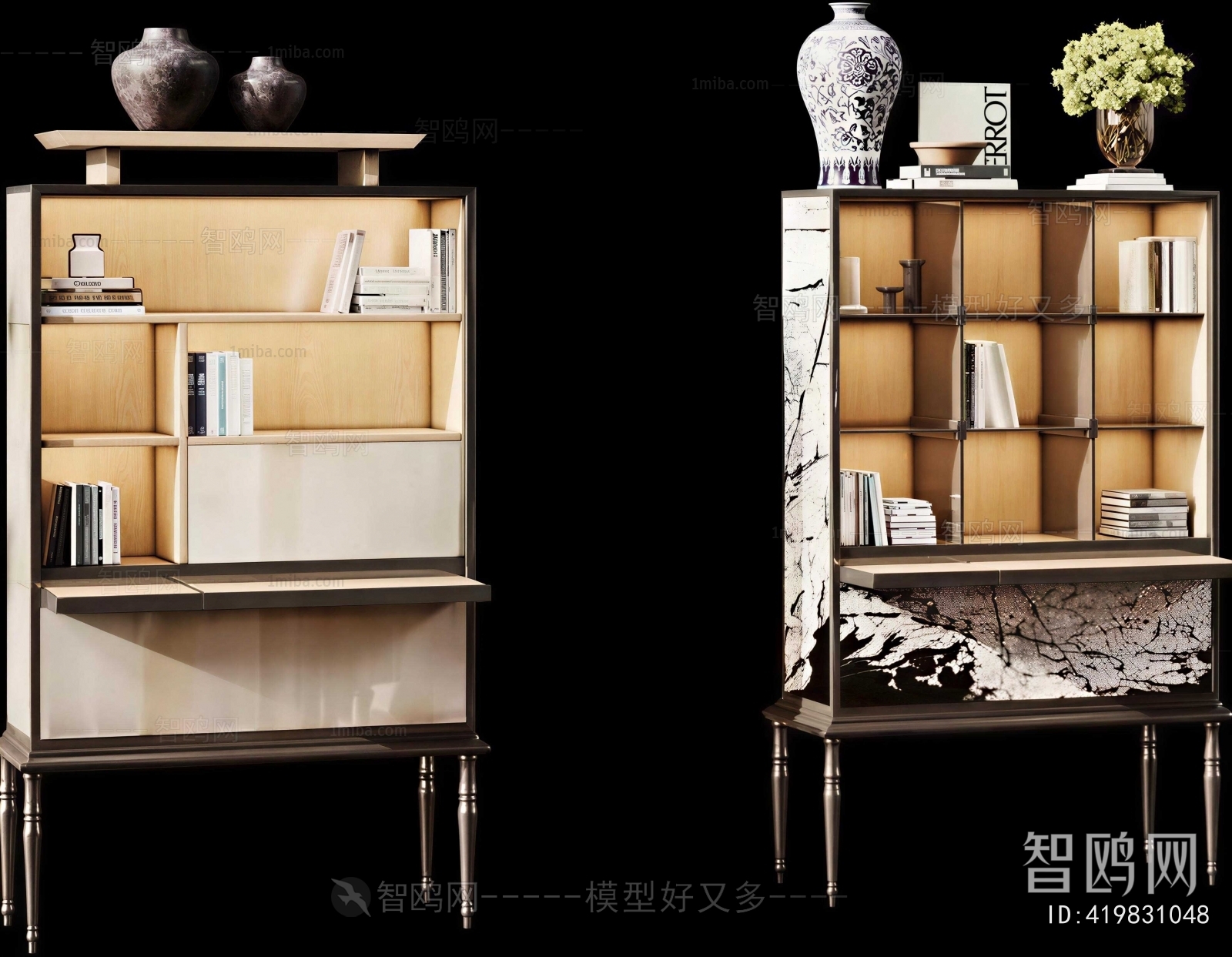New Chinese Style Bookcase