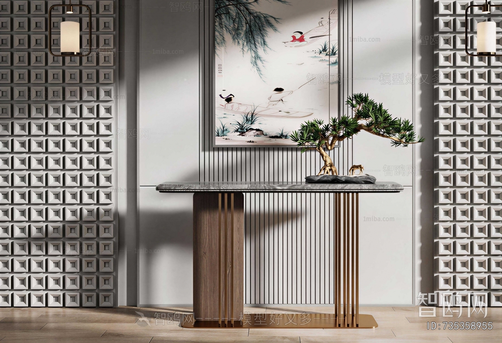 New Chinese Style Console
