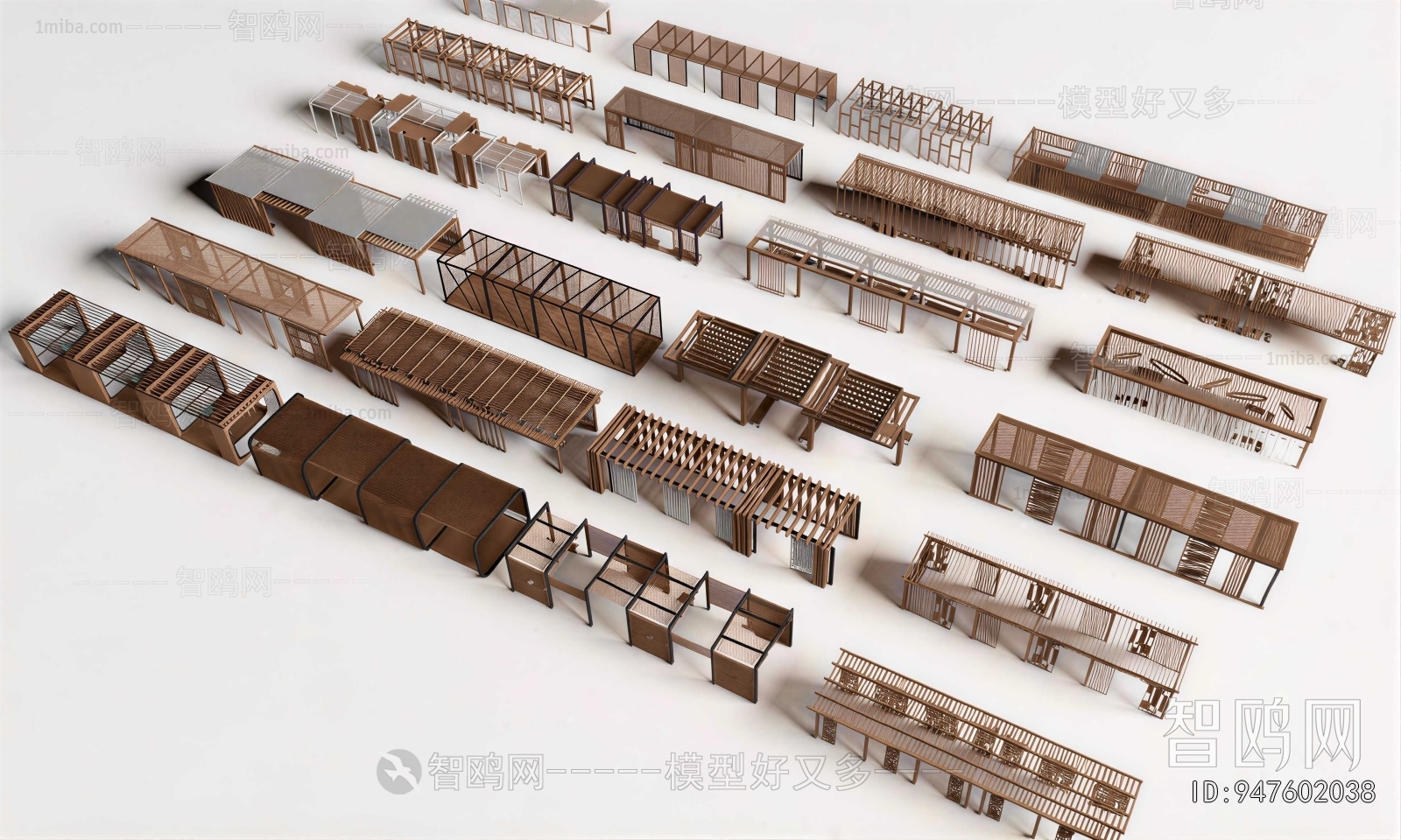 New Chinese Style Gallery Frame
