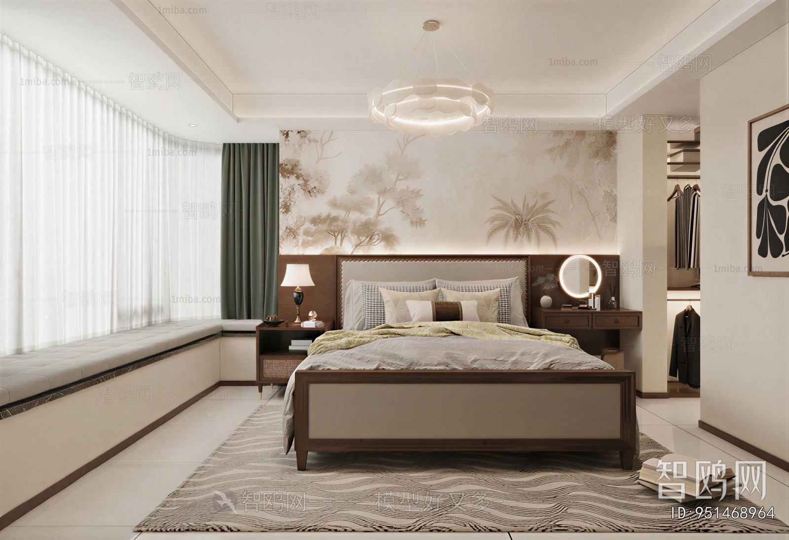 American Style Bedroom