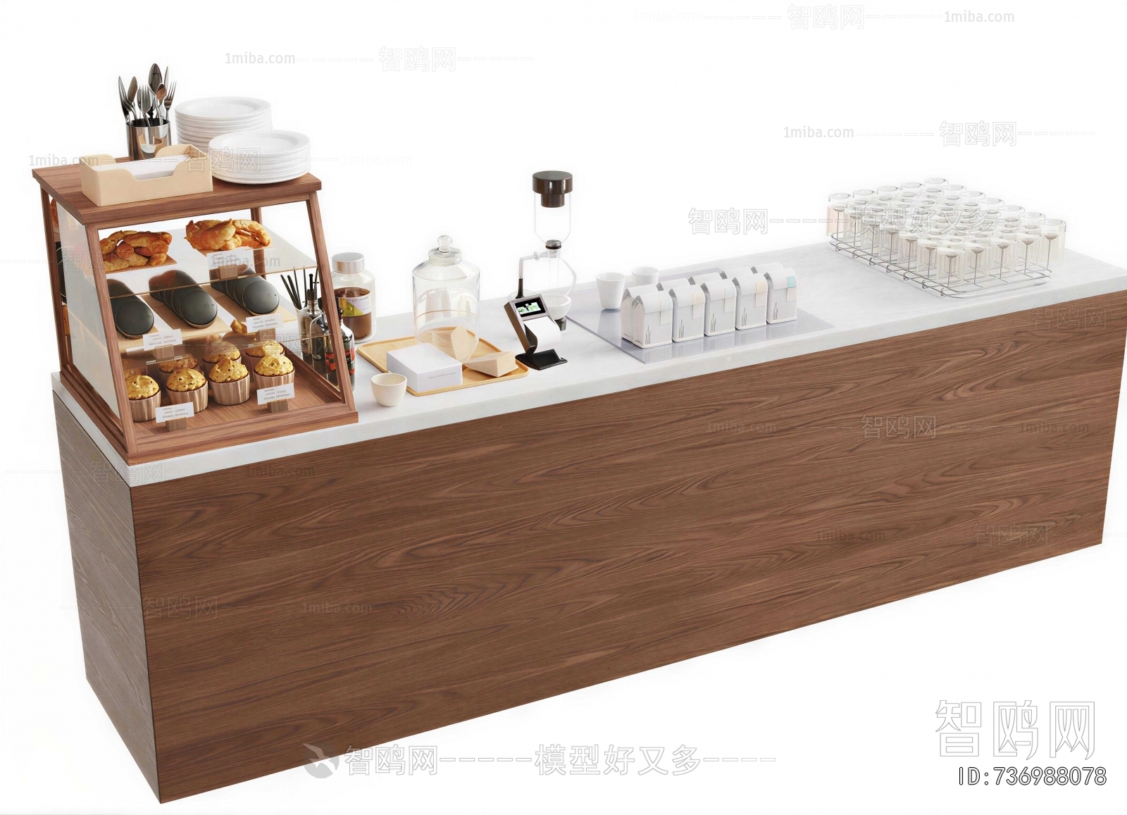 Nordic Style Counter Bar