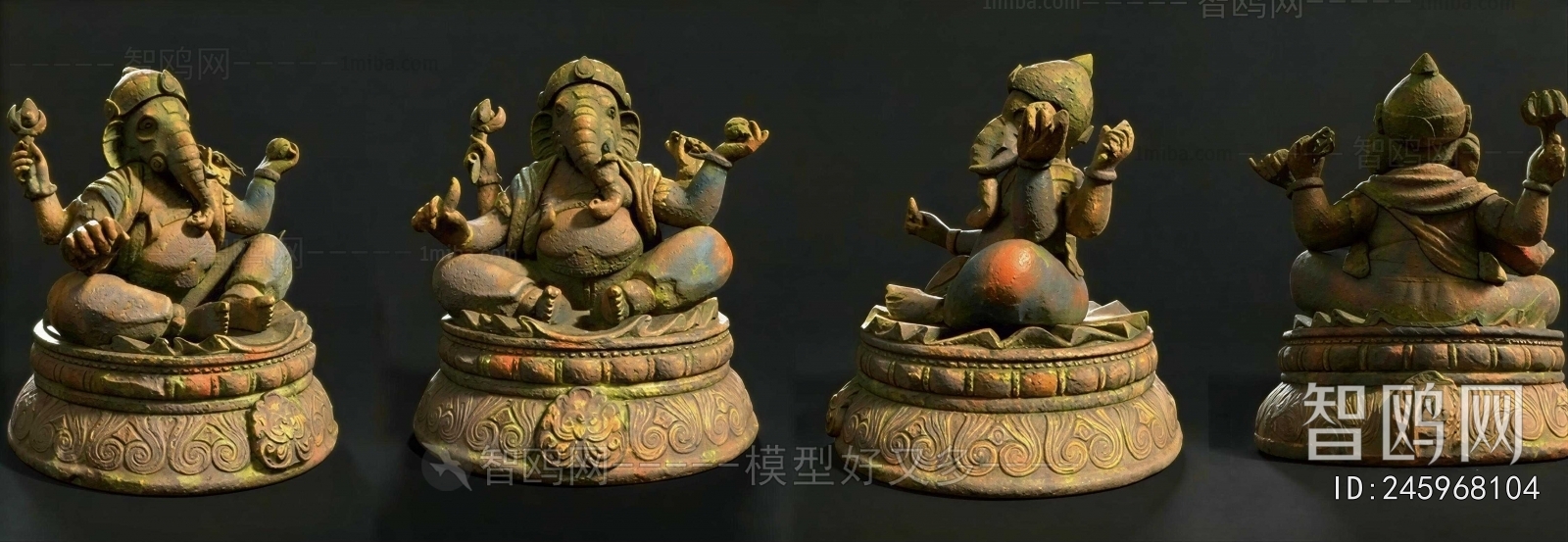 Retro Style Sculpture
