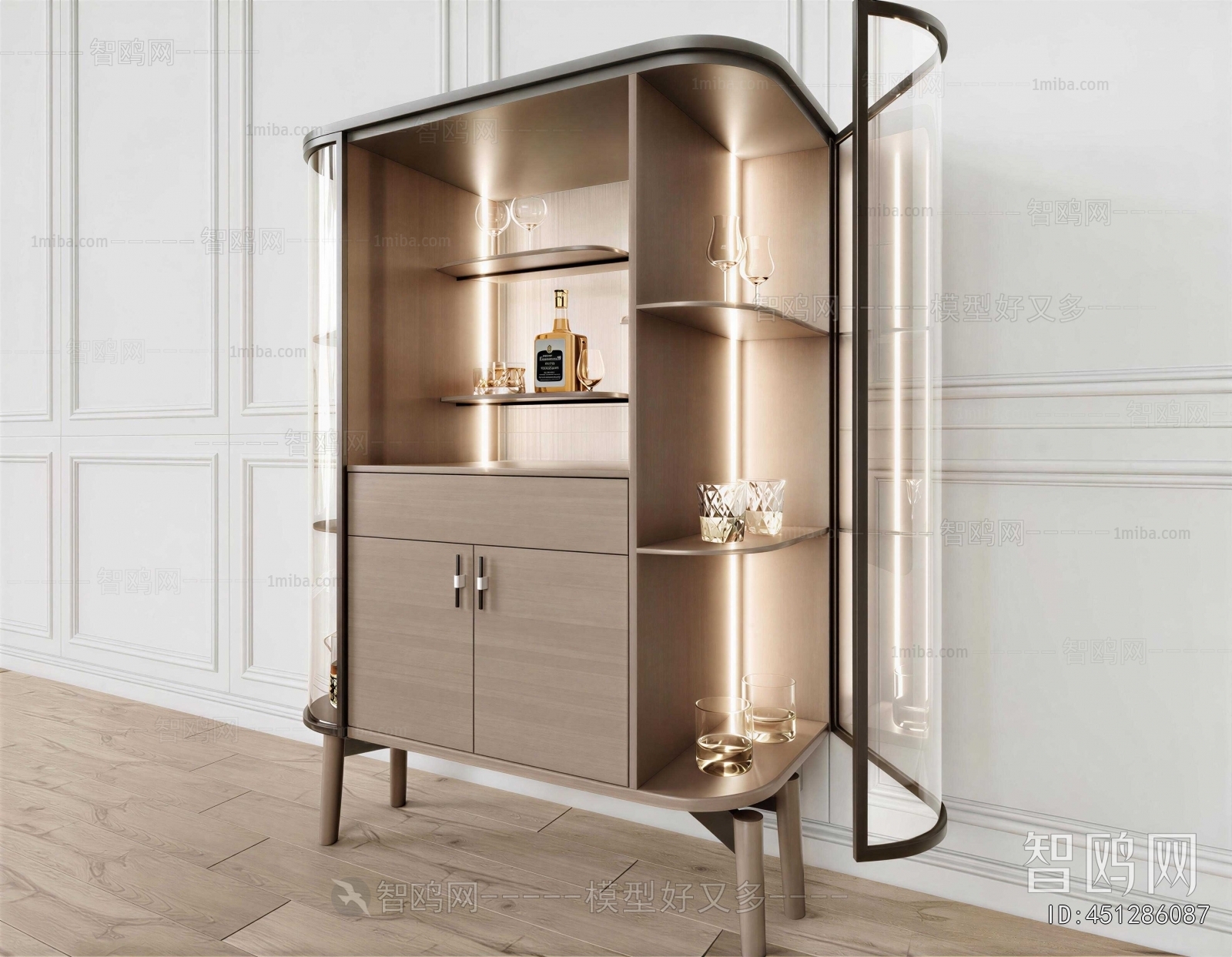Modern Wine Cabinet