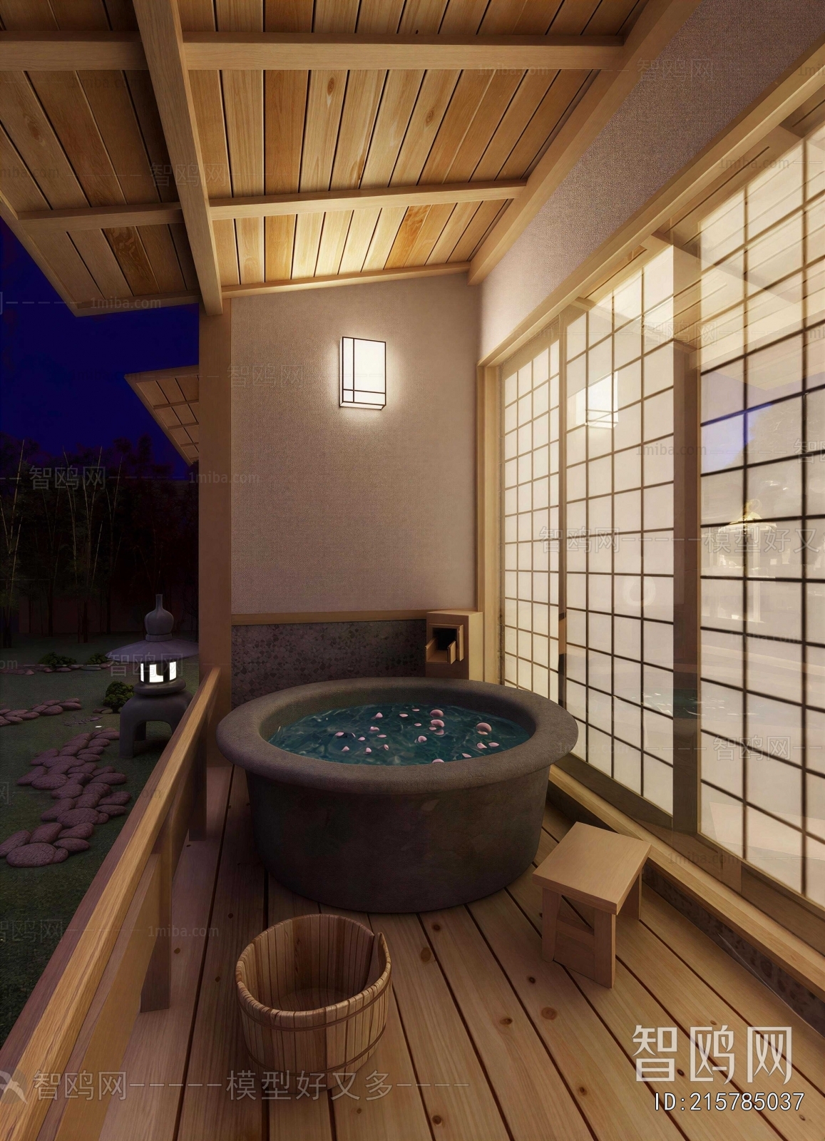 Japanese Style Courtyard/landscape