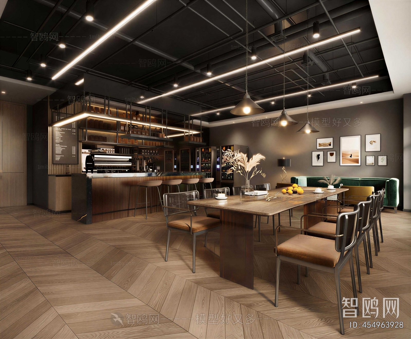 Industrial Style Cafe