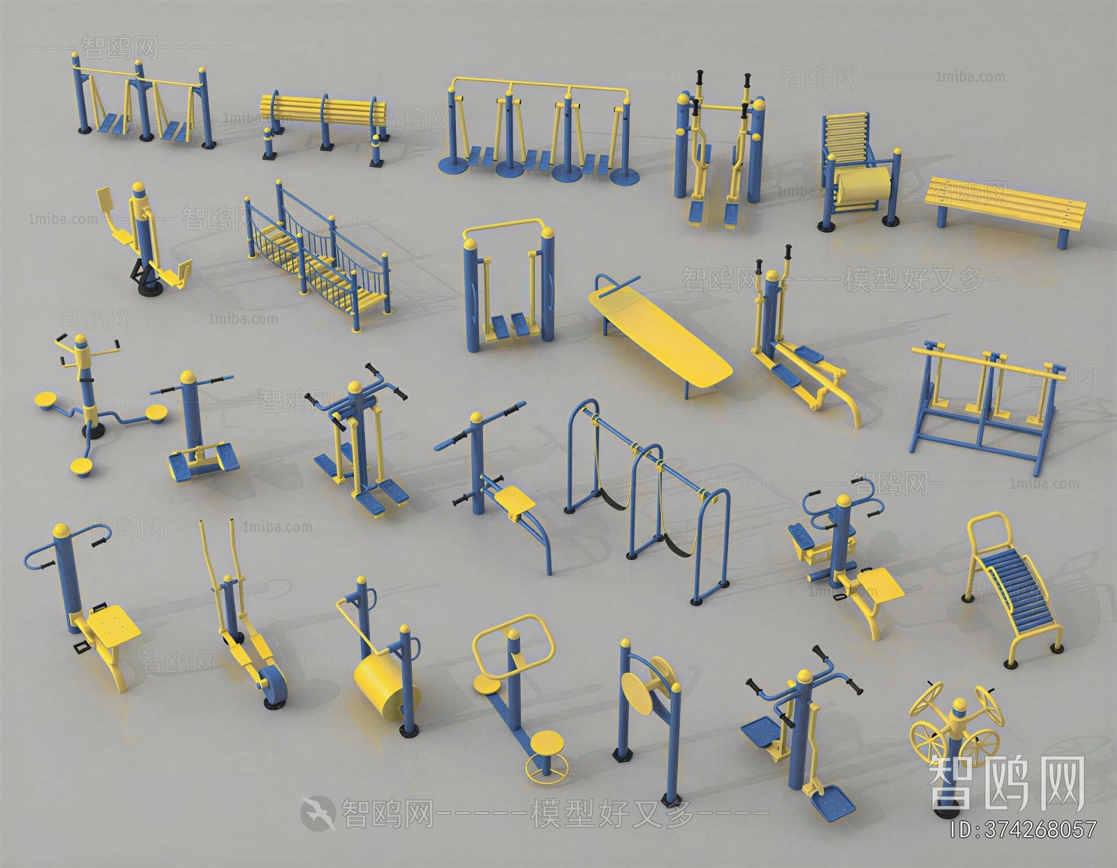 Modern Fitness Equipment