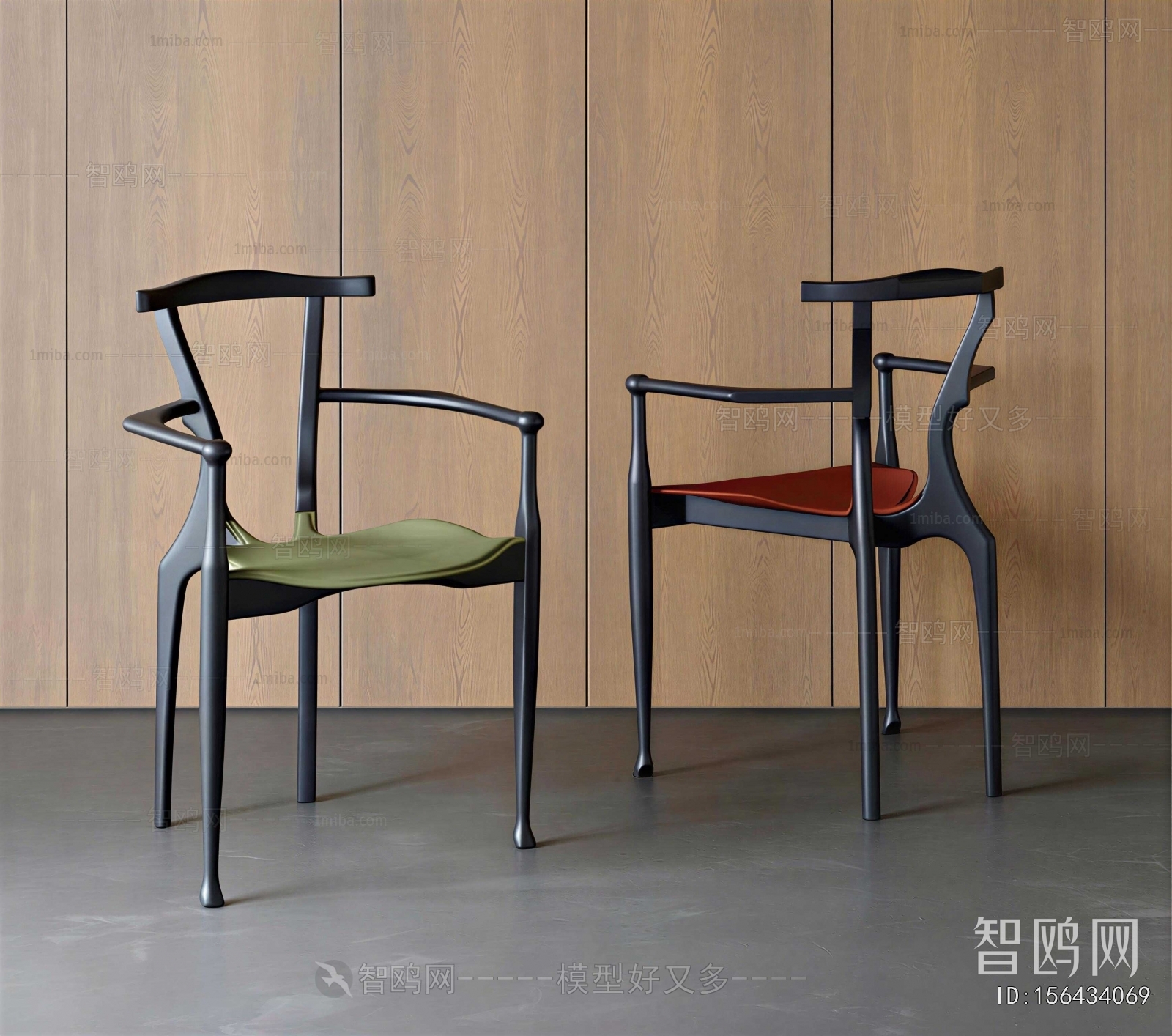 New Chinese Style Lounge Chair