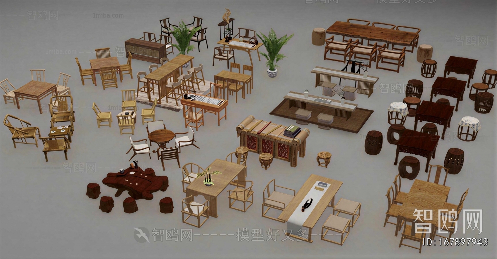 New Chinese Style Dining Table And Chairs