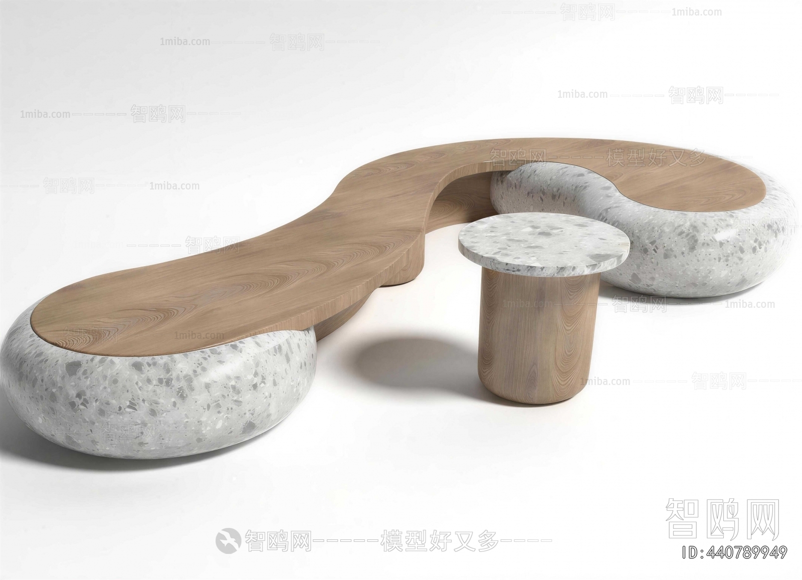 Wabi-sabi Style Card Seat Sofa