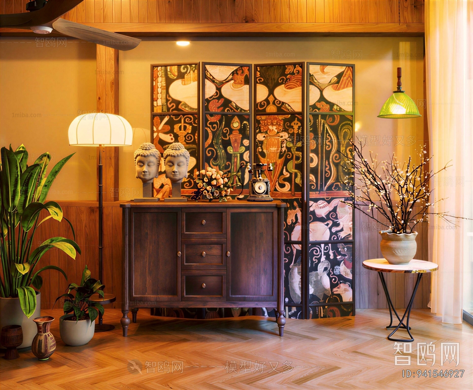 American Style Side Cabinet