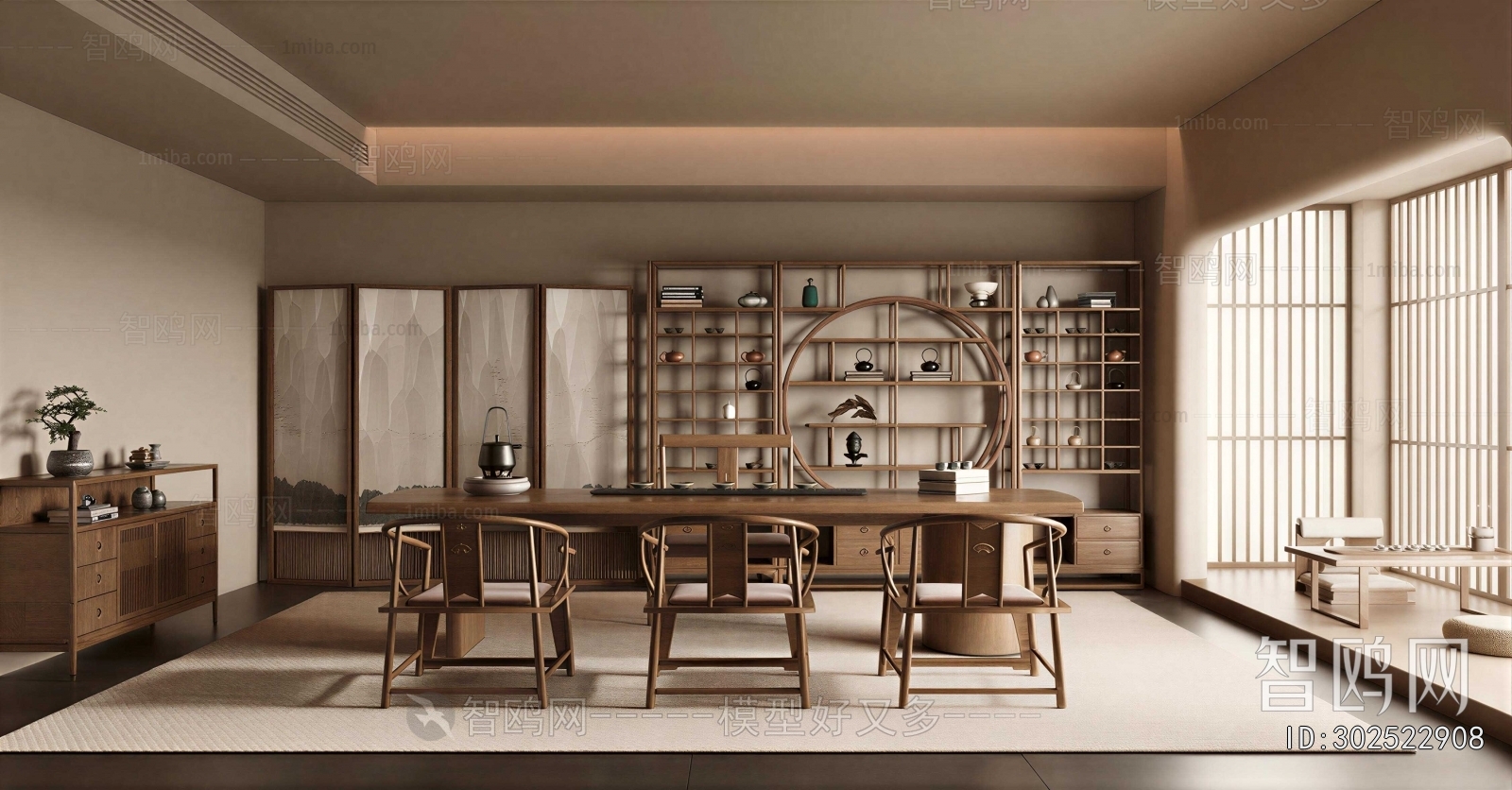 New Chinese Style Tea House