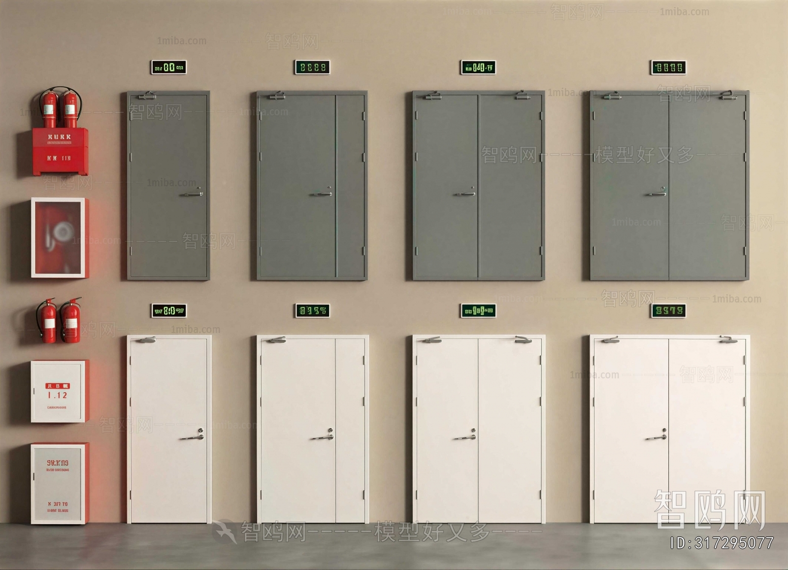Modern Fire Door