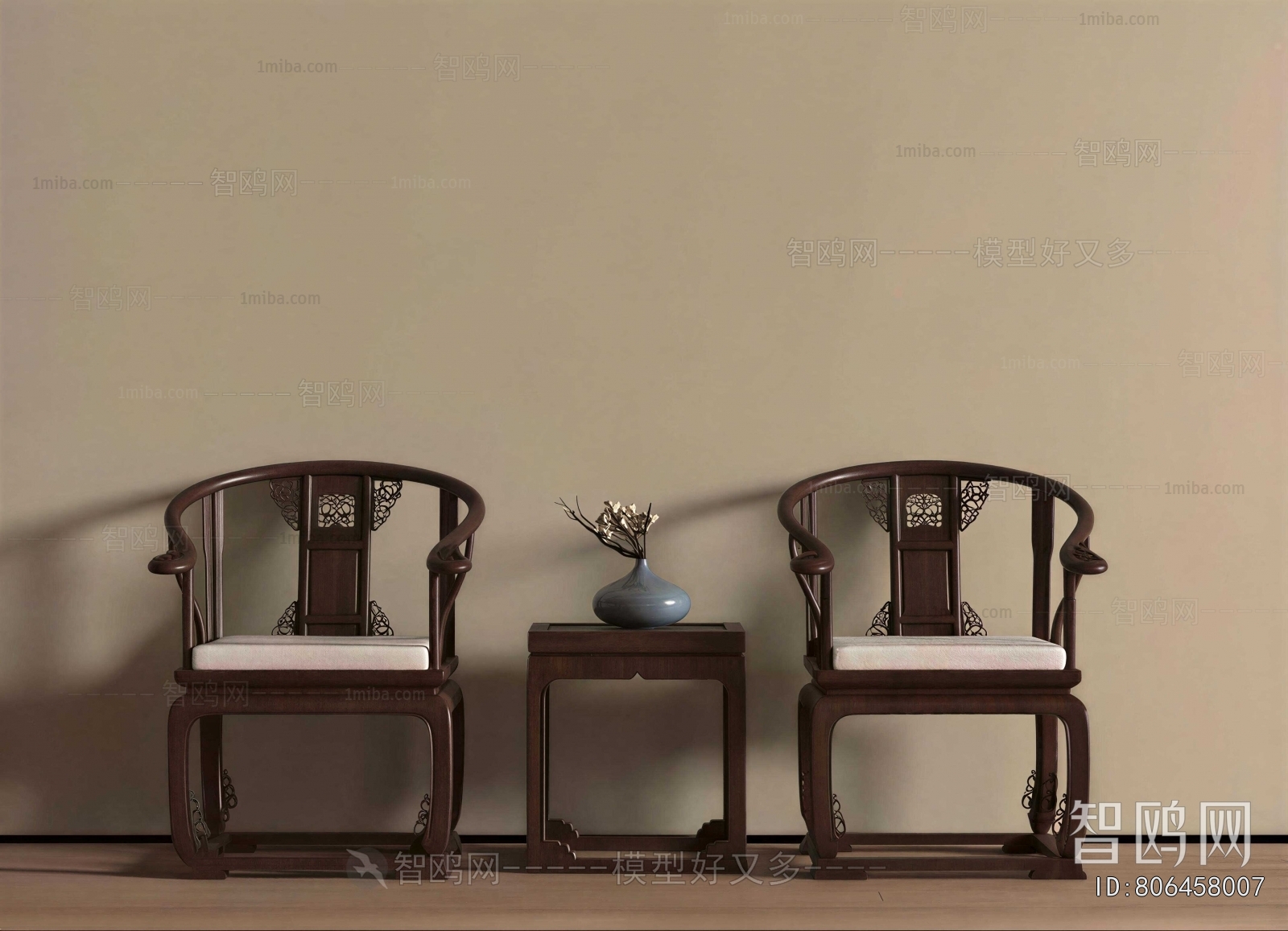 New Chinese Style Lounge Chair