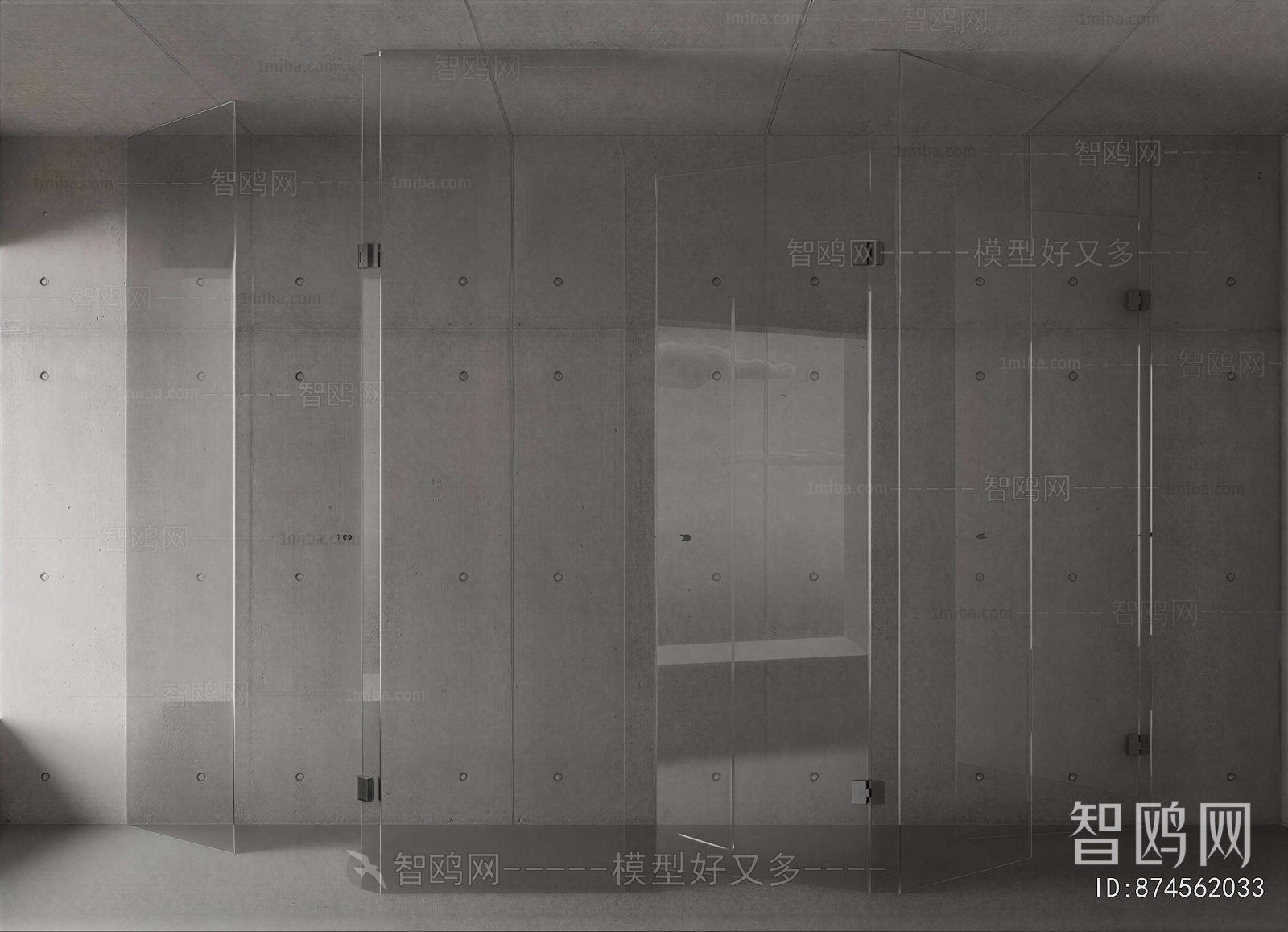 Modern Glass Screen Partition