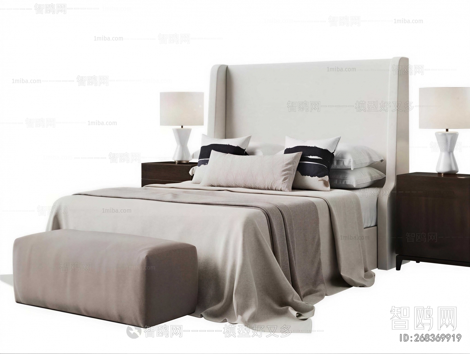 Modern Double Bed