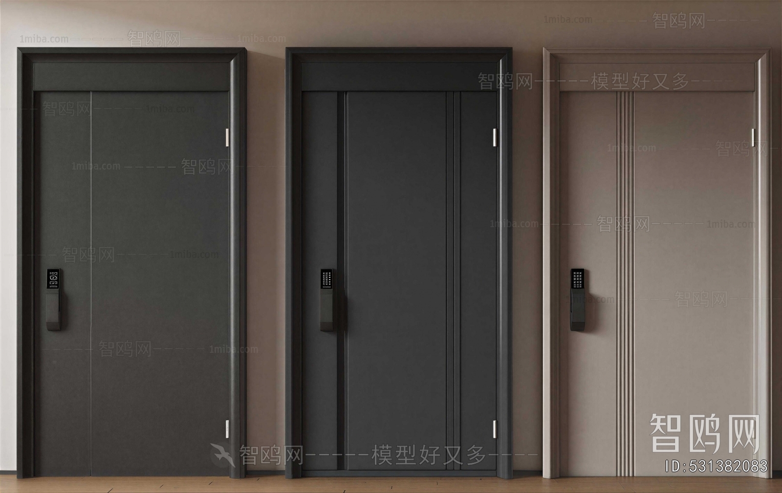 Modern Entrance Door
