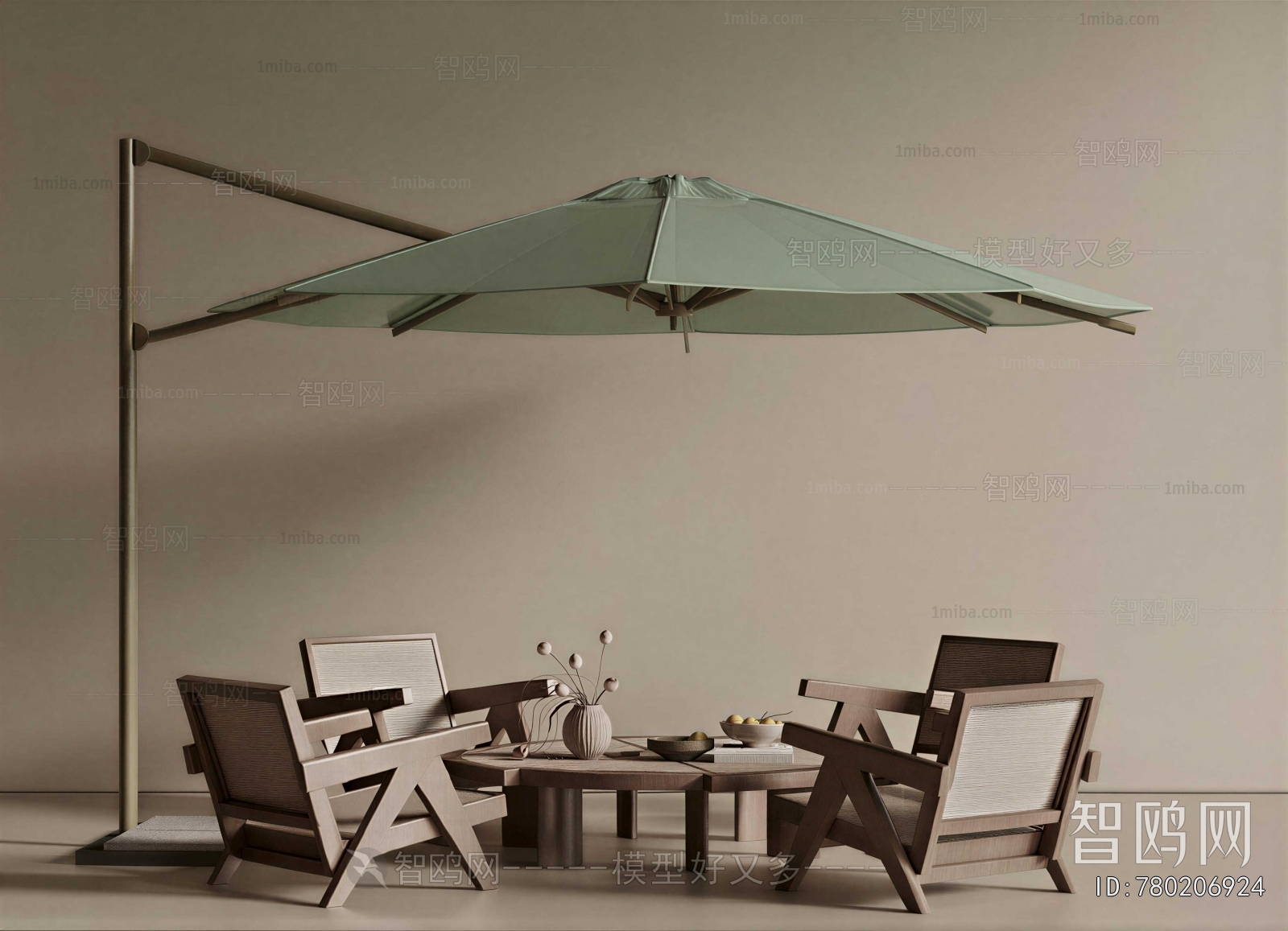 Wabi-sabi Style Outdoor Tables And Chairs
