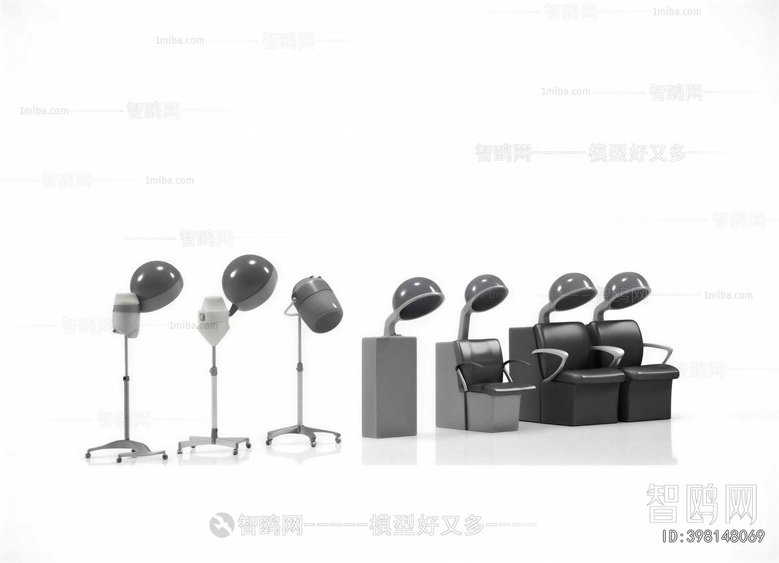 Modern Barber Chair