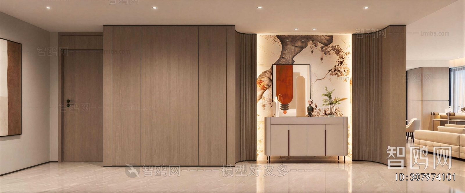 Modern Hallway