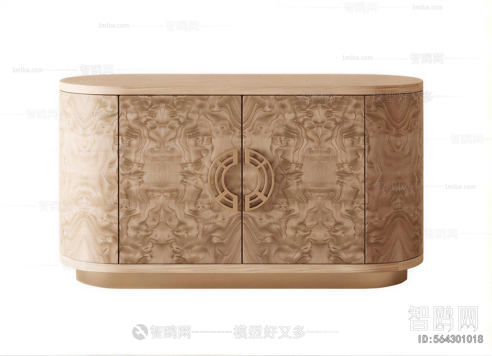 New Chinese Style Side Cabinet