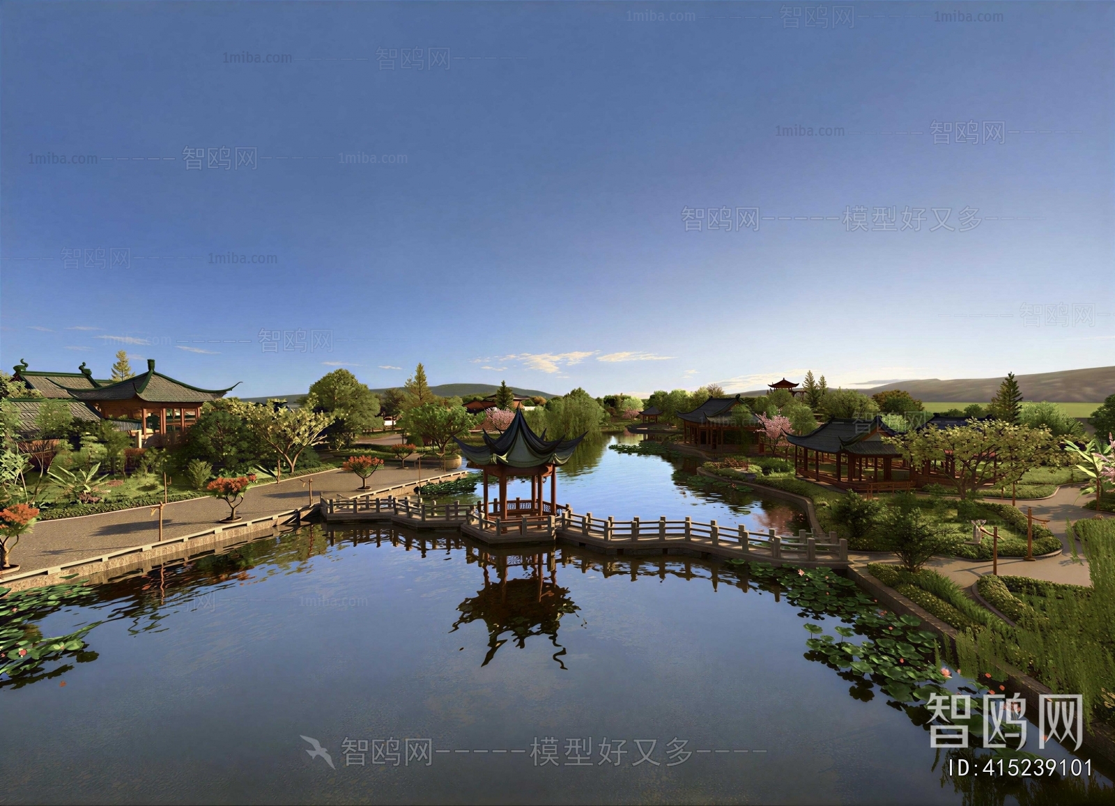 Chinese Style Garden Landscape