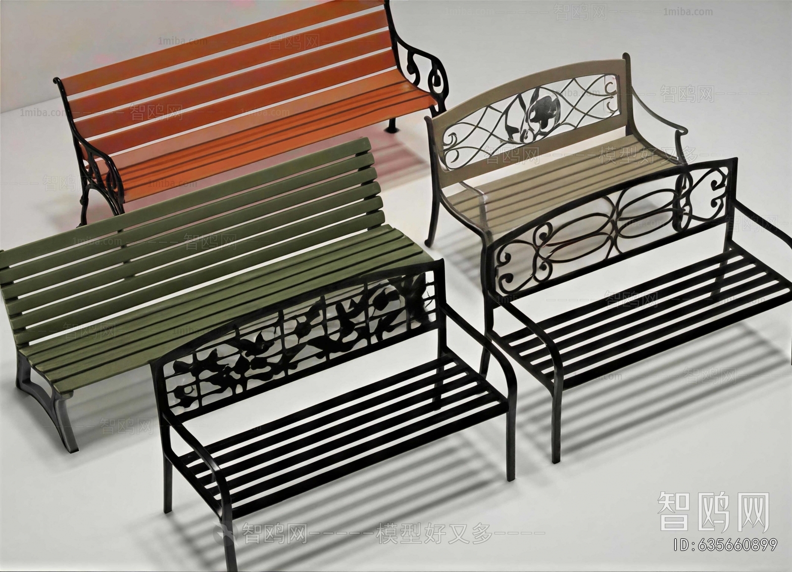 New Chinese Style Communal Chair