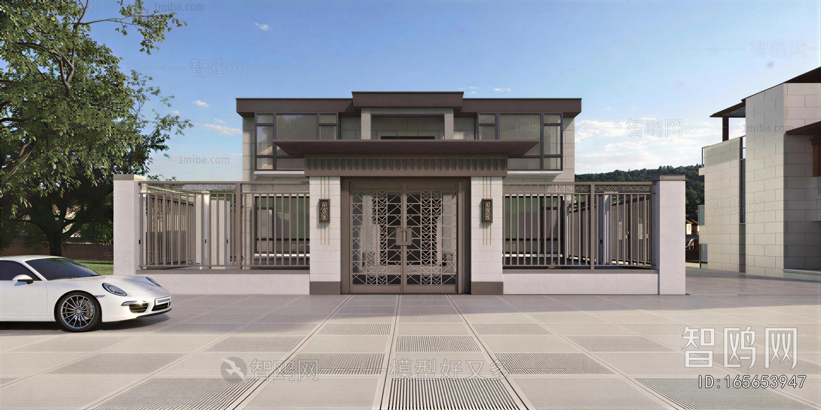 New Chinese Style Detached Villa