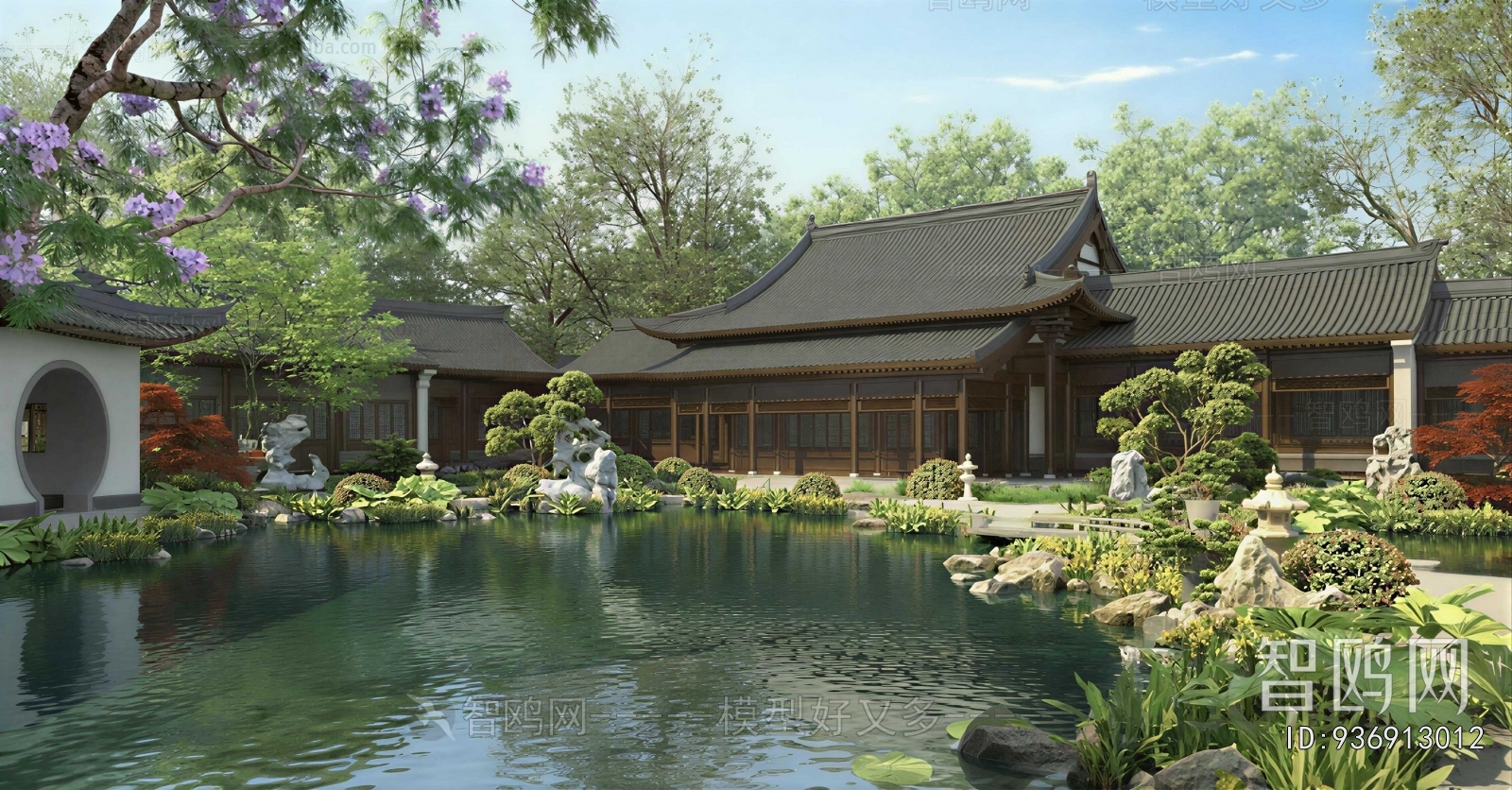 Chinese Style Courtyard/landscape