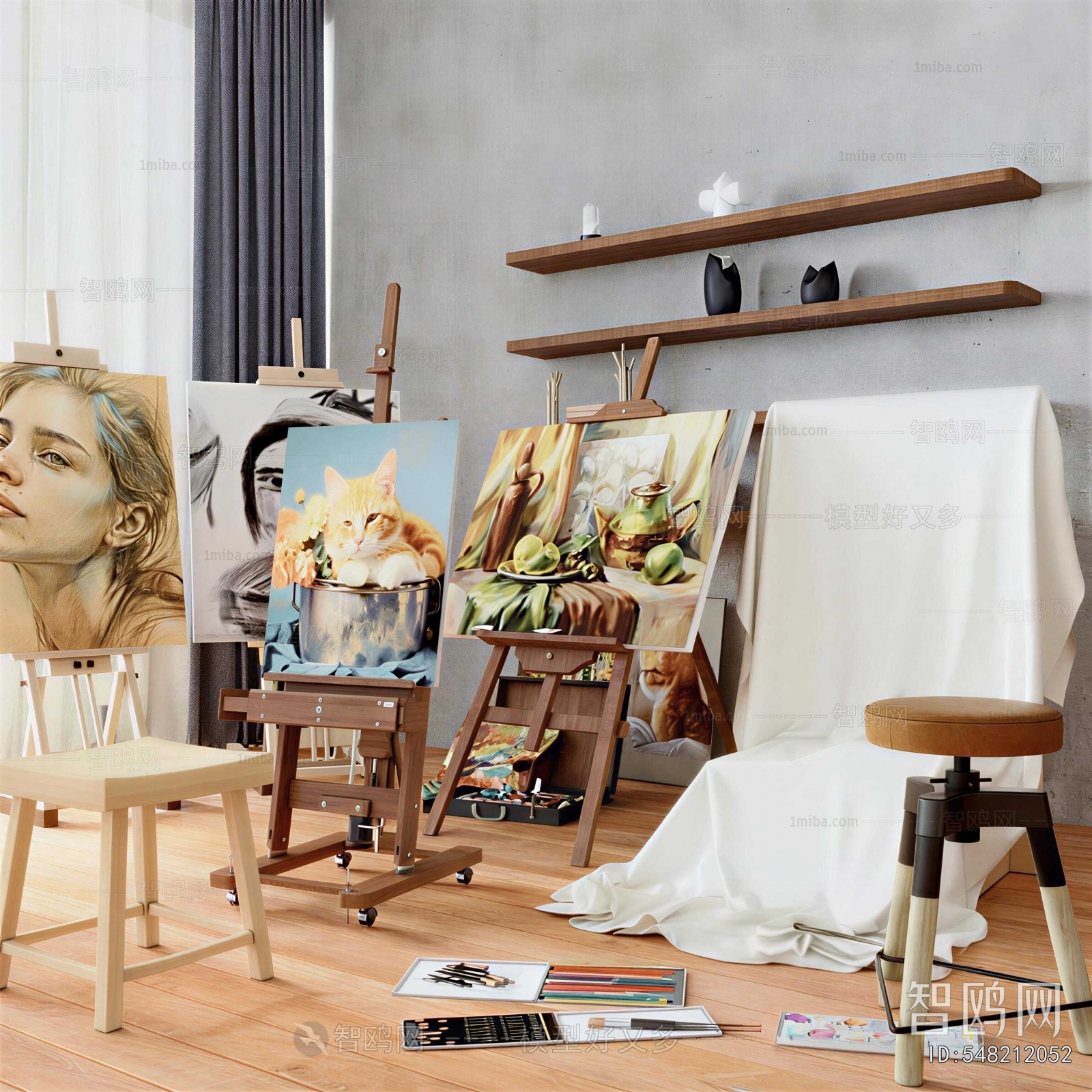 Modern Art Equipment