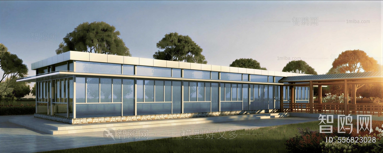 Modern Glass Sunshine Room