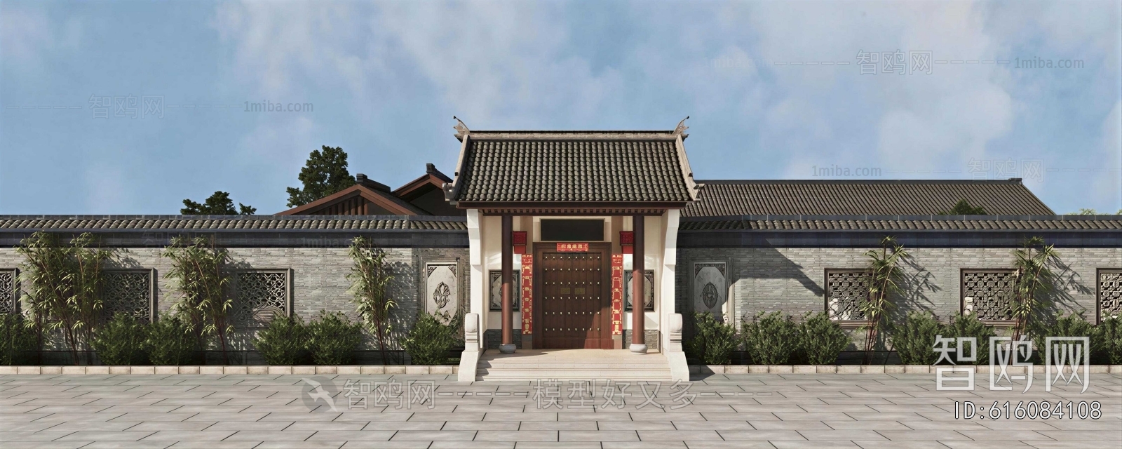 Chinese Style Facade Element
