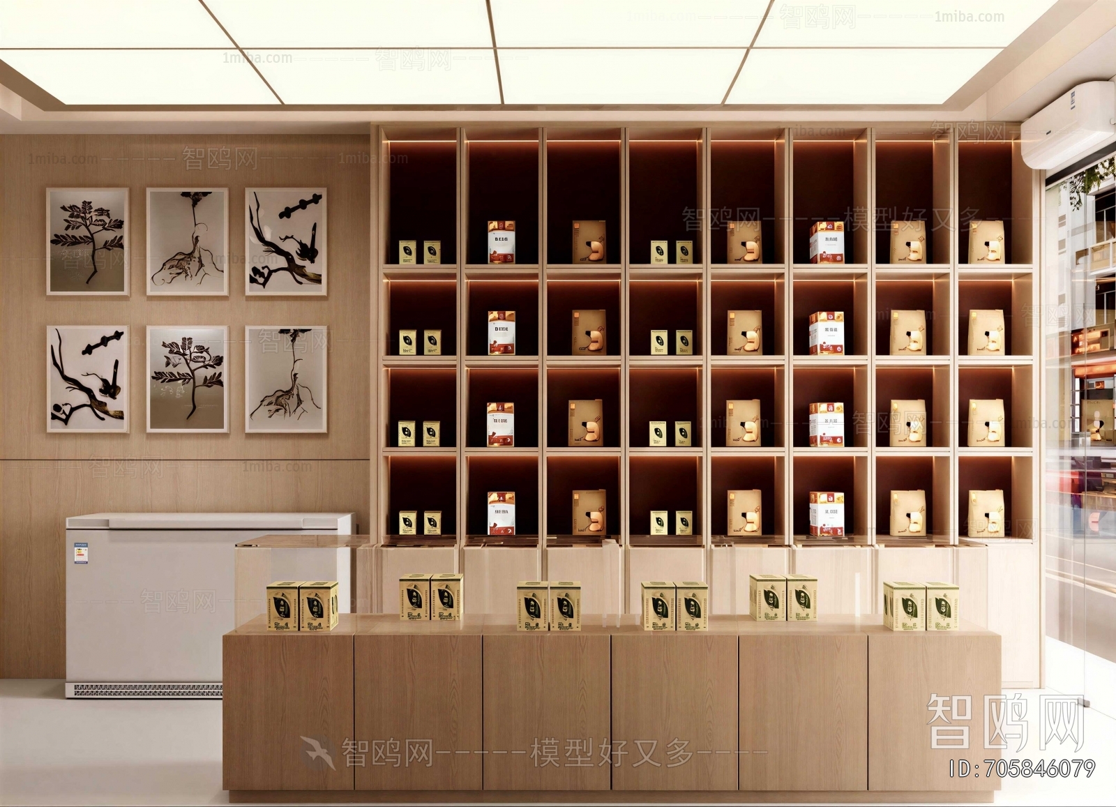 New Chinese Style Retail Stores