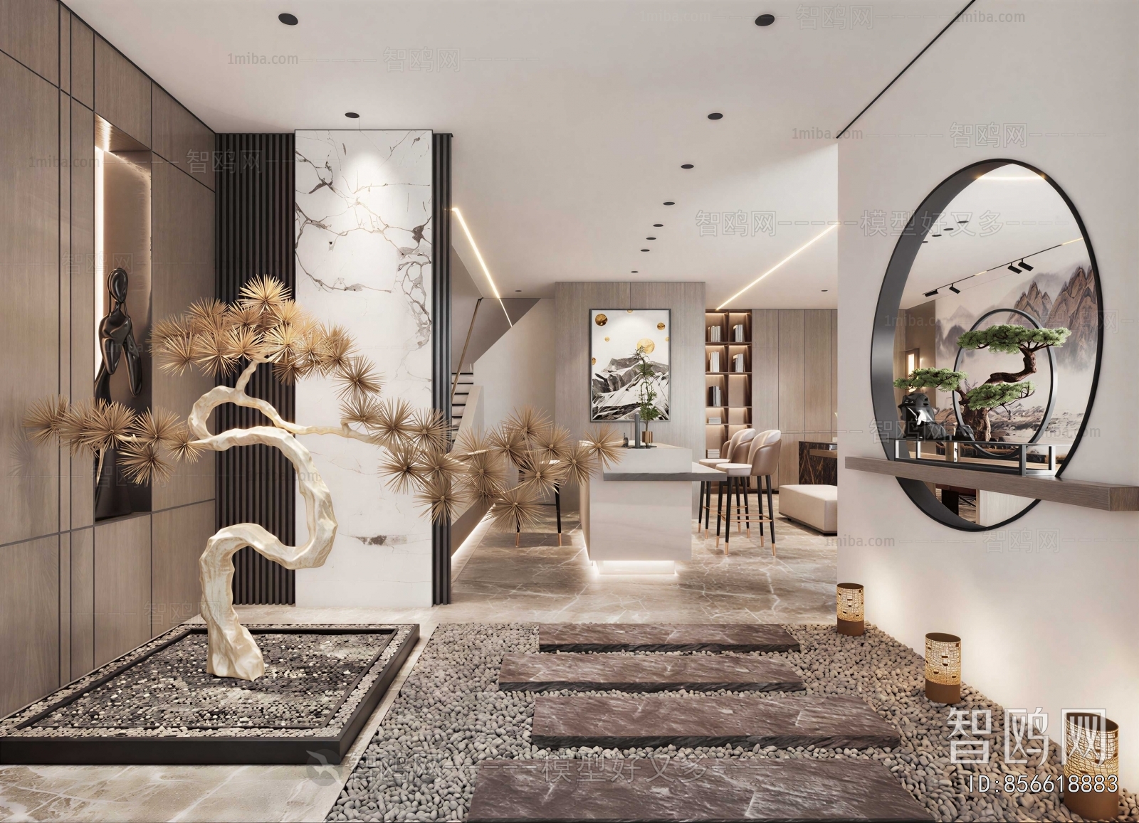 New Chinese Style Corridor
