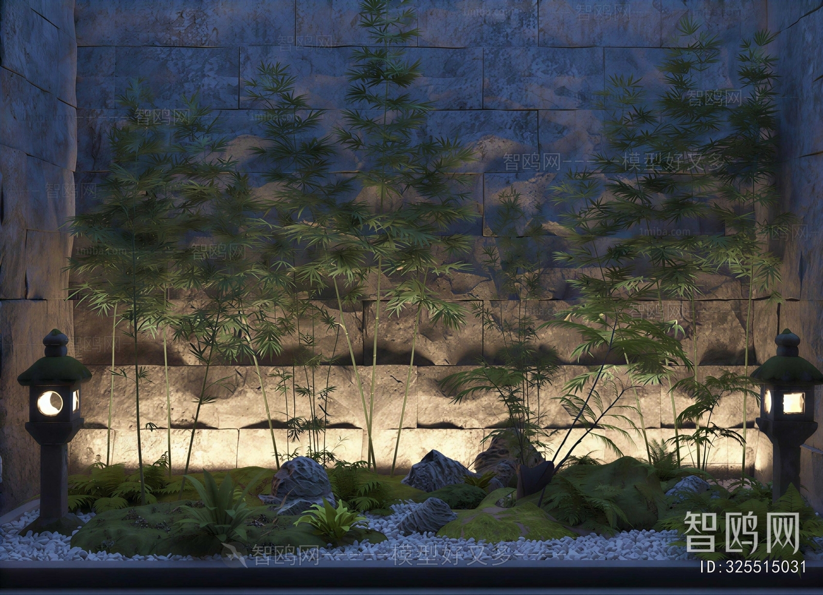 Japanese Style Courtyard/landscape